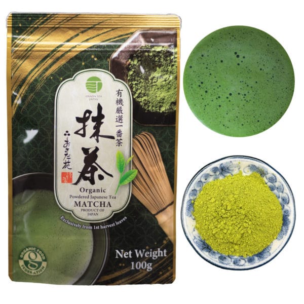 Osada Organic Powdered Japanese Tea Matcha, 100 g