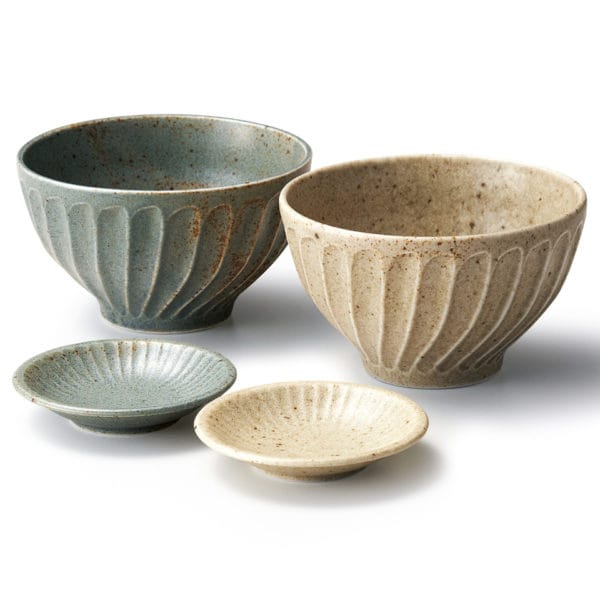Aito Gratte Bowl w/ Tray Set of 2