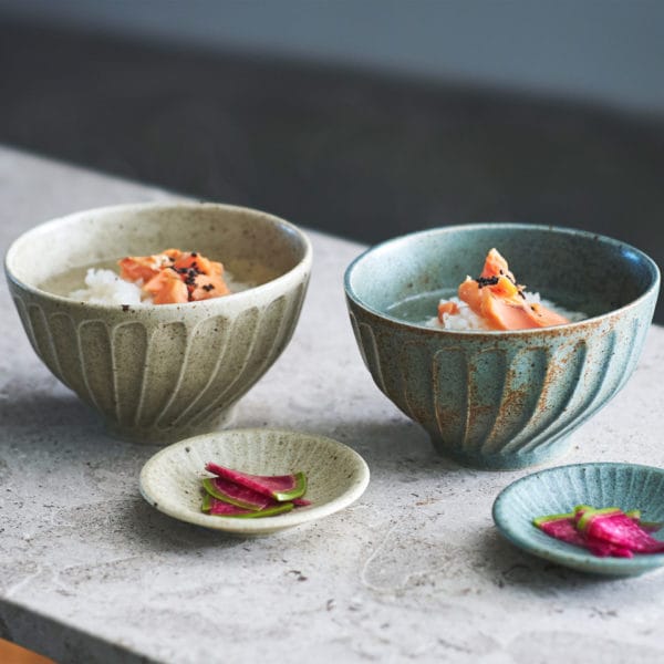 Aito Gratte Bowl w/ Tray Set of 2