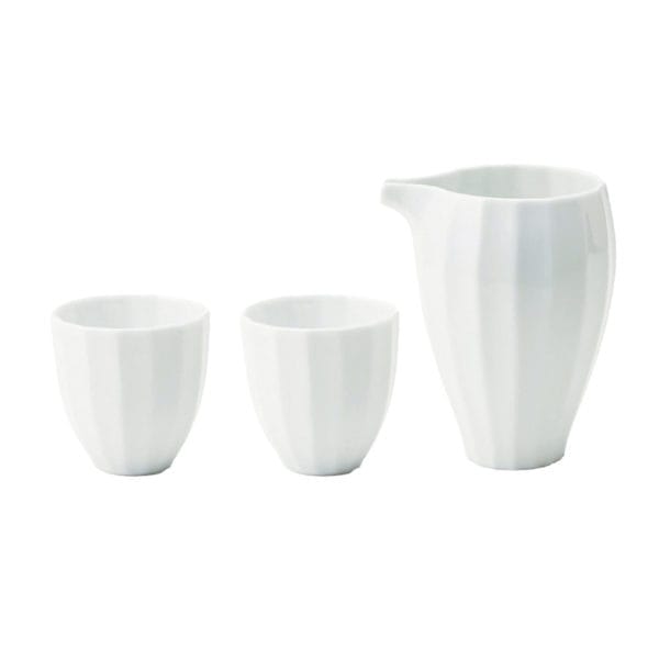 Aito Hibiki Sake Set - White Porcelain