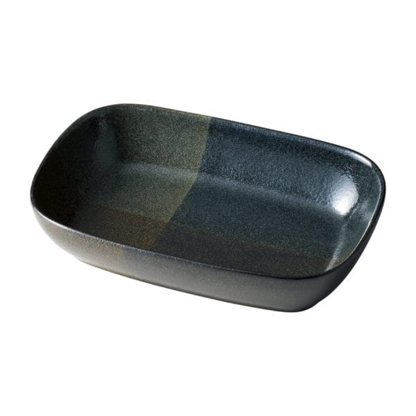 Aito Tone on Tone Square Bowl, 840 ml - Blue