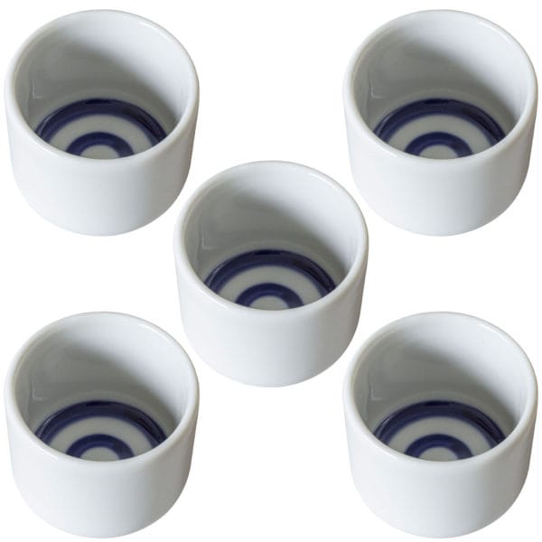Soujuen Janomo Sake Cup Set of 5