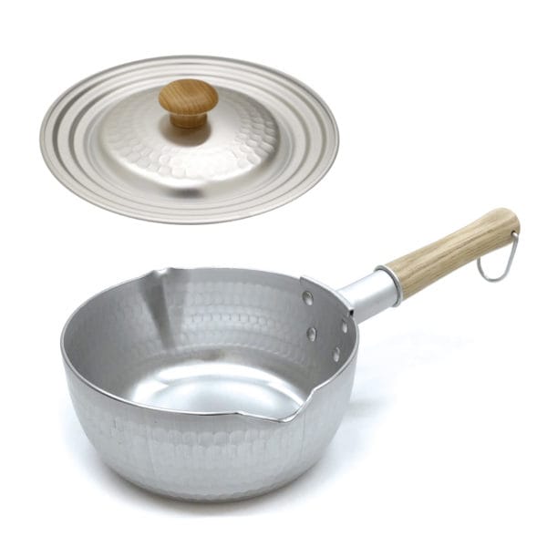 Kyoto Katsugu Aluminum Yukihira Saucepans Set, 20 cm